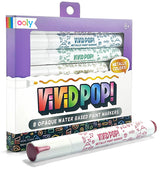 OOLY Vivid Pop! Water Based Paint Markers - Metallic - Set of 8 - product image 2 of 8