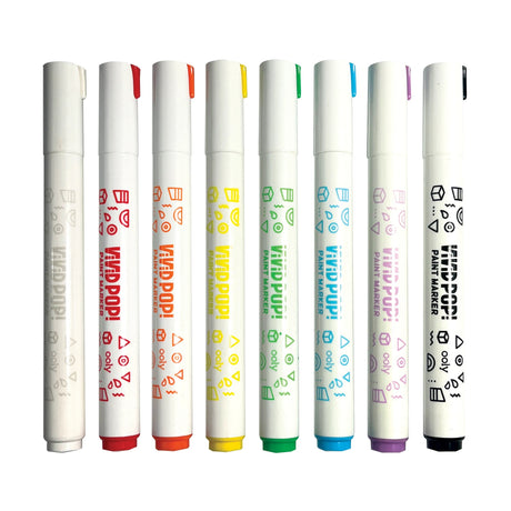 OOLY Vivid Pop! Water Based Paint Markers - Set of 8 - product image 7 of 8