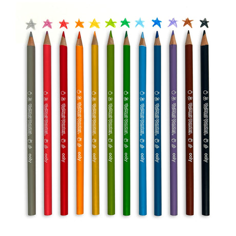OOLY Yummy Yummy Fruit Scented Colored Pencils - Set of 12 - product image 2 of 6