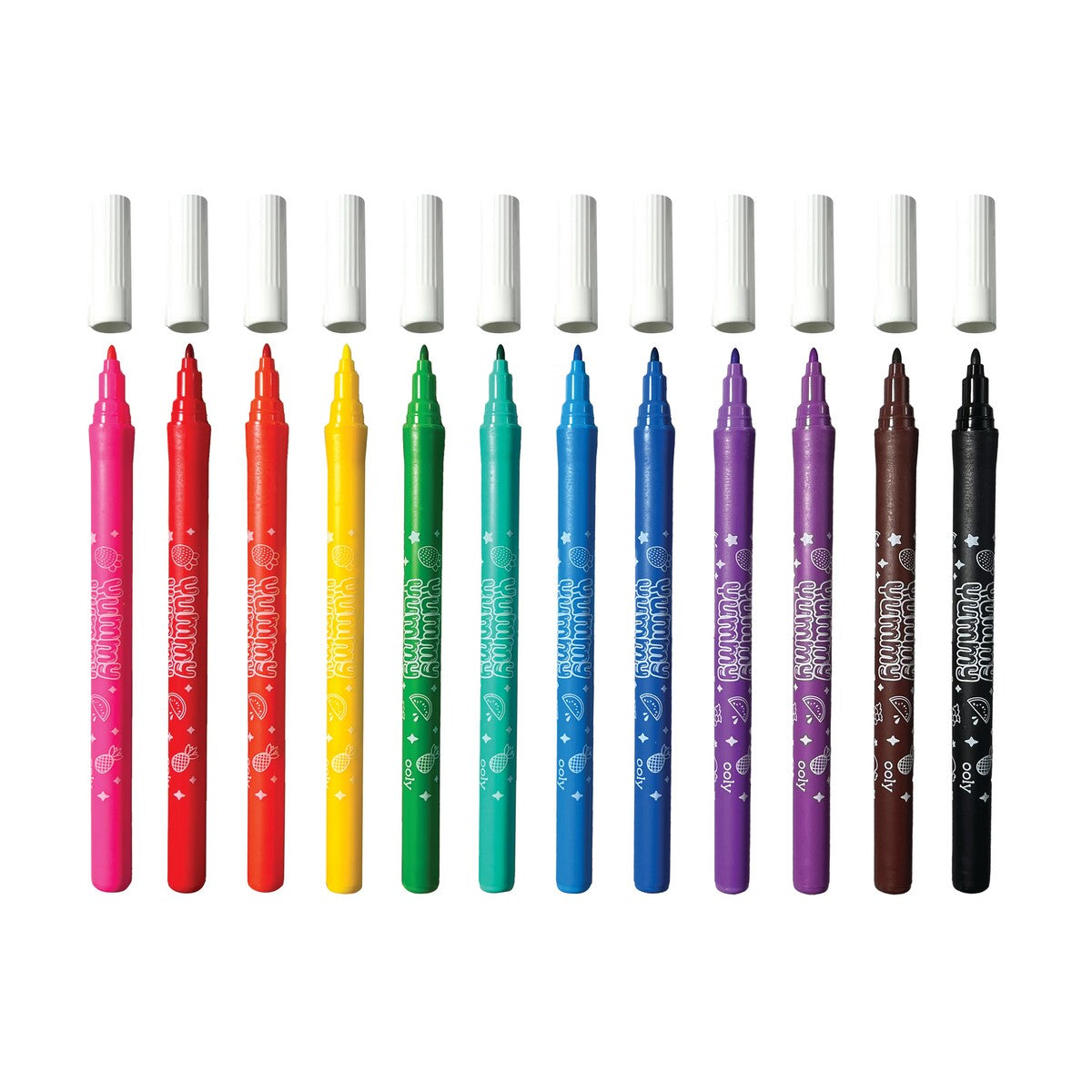 OOLY Yummy Yummy Fruit Scented Markers - Set of 12 - product image 3 of 6