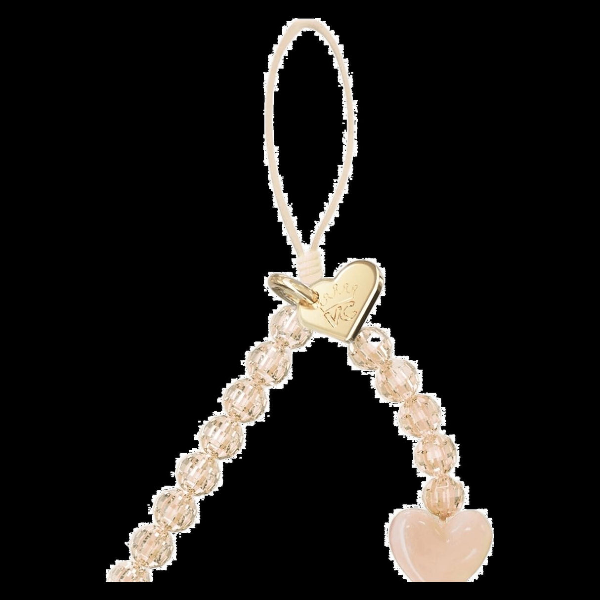 Velvet Caviar - Phone Charm - Nude Heart