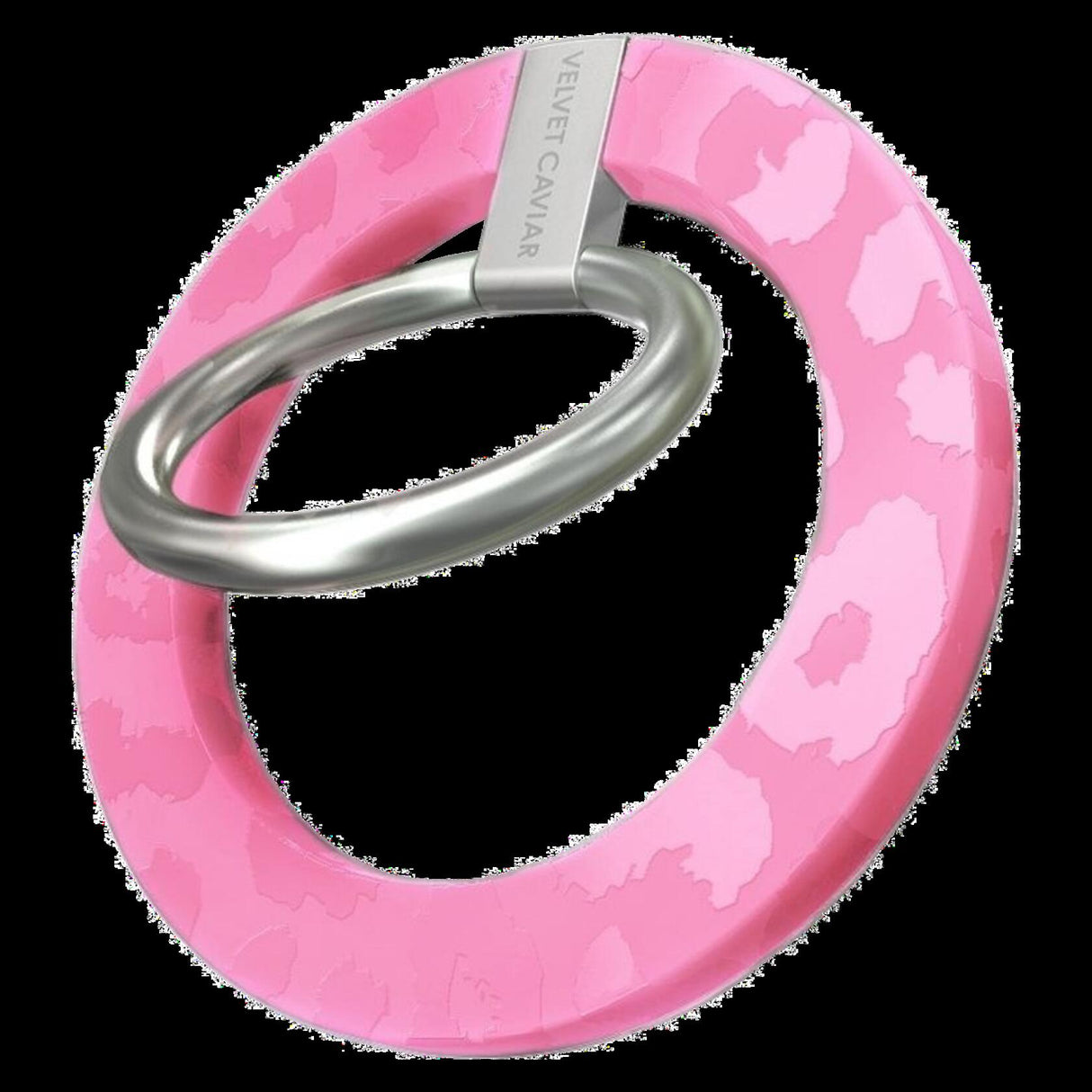 Velvet Caviar - Magsafe Grip Ring - Hot Pink Leopard