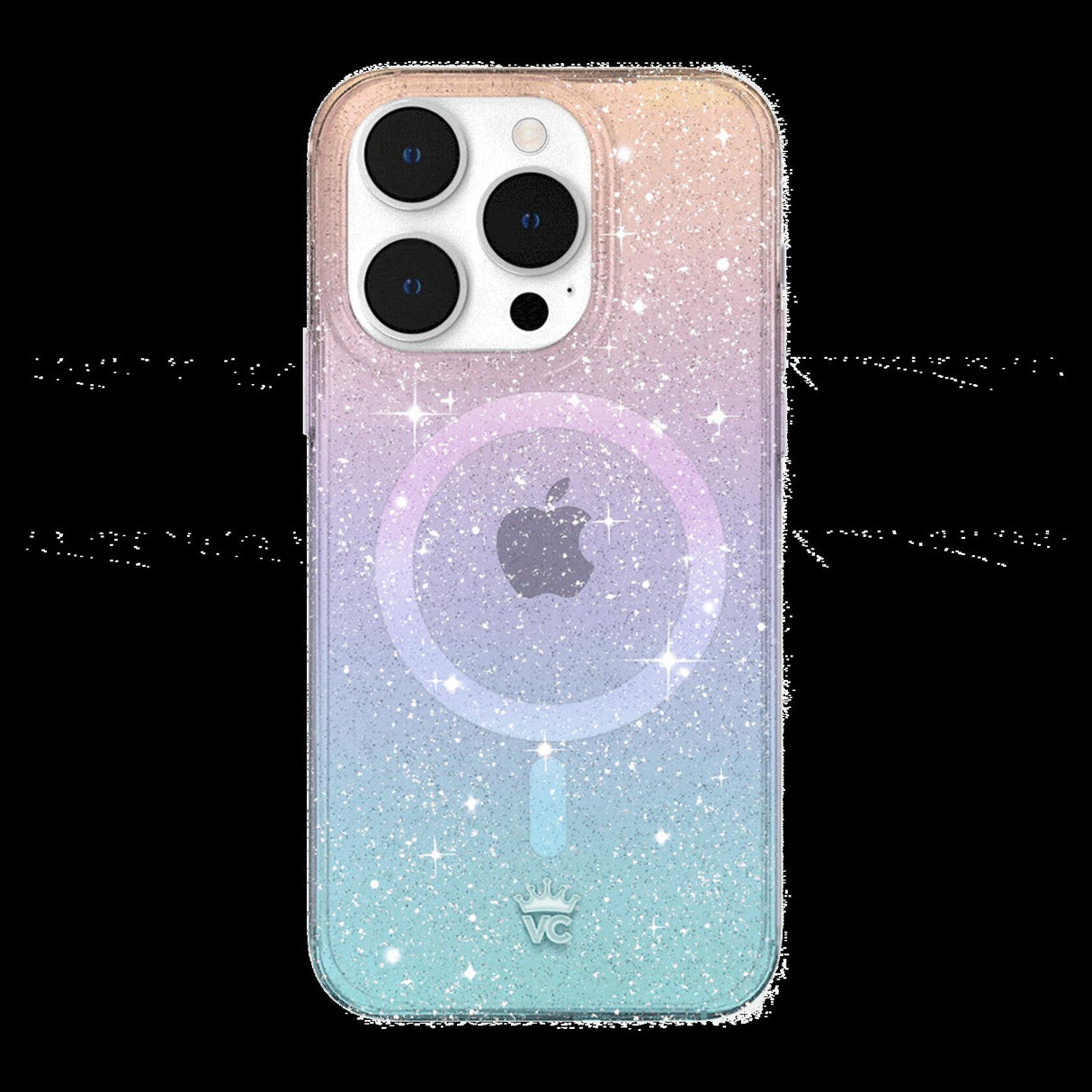 Velvet Caviar - Magsafe Case For Apple Iphone 15 Pro - Ombre Stardust Glitter