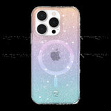 Velvet Caviar - Magsafe Case For Apple Iphone 15 Pro - Ombre Stardust Glitter