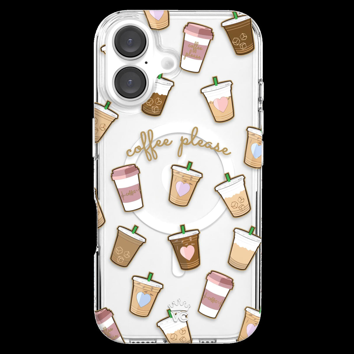 Velvet Caviar - Magsafe Case For Apple Iphone 16 - Coffee First