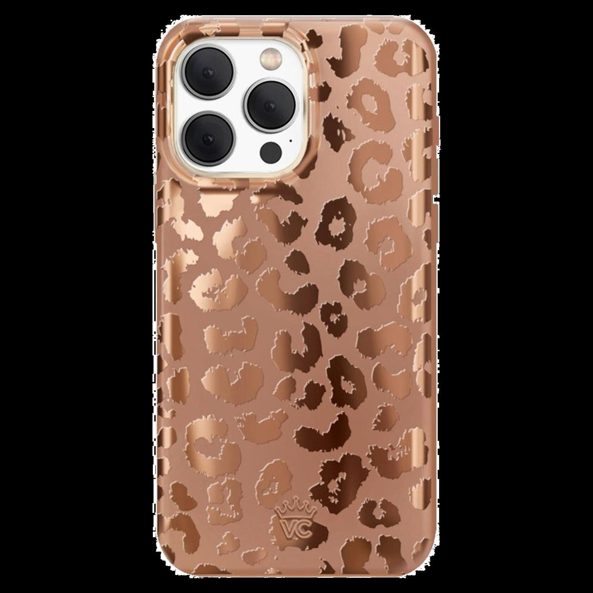 Velvet Caviar - Magsafe Case For Apple Iphone 15 Pro Max - Bronze Chrome Leopard