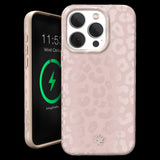 Velvet Caviar - Magsafe Case For Apple Iphone 15 Pro Max - Nude Leopard