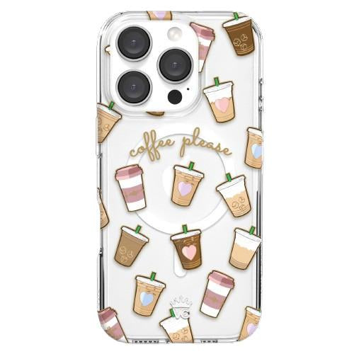 Velvet Caviar - Magsafe Case For Apple Iphone 16 Pro - Coffee First