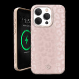 Velvet Caviar - Magsafe Case For Apple Iphone 15 Pro - Nude Leopard