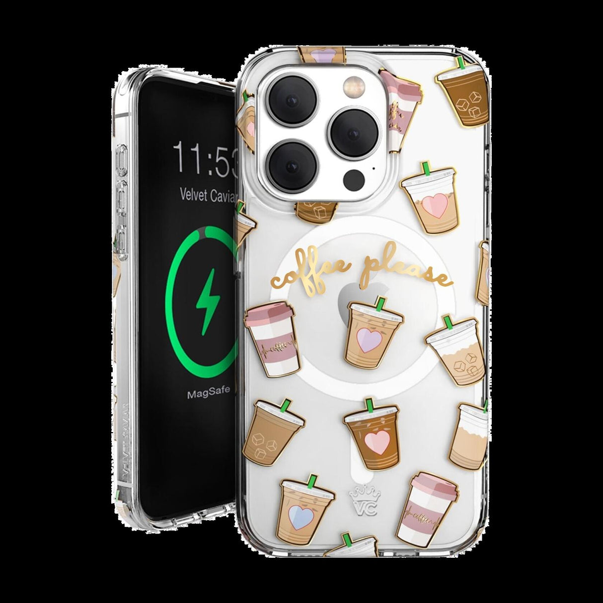 Velvet Caviar - Magsafe Case For Apple Iphone 15 Pro - Coffee First