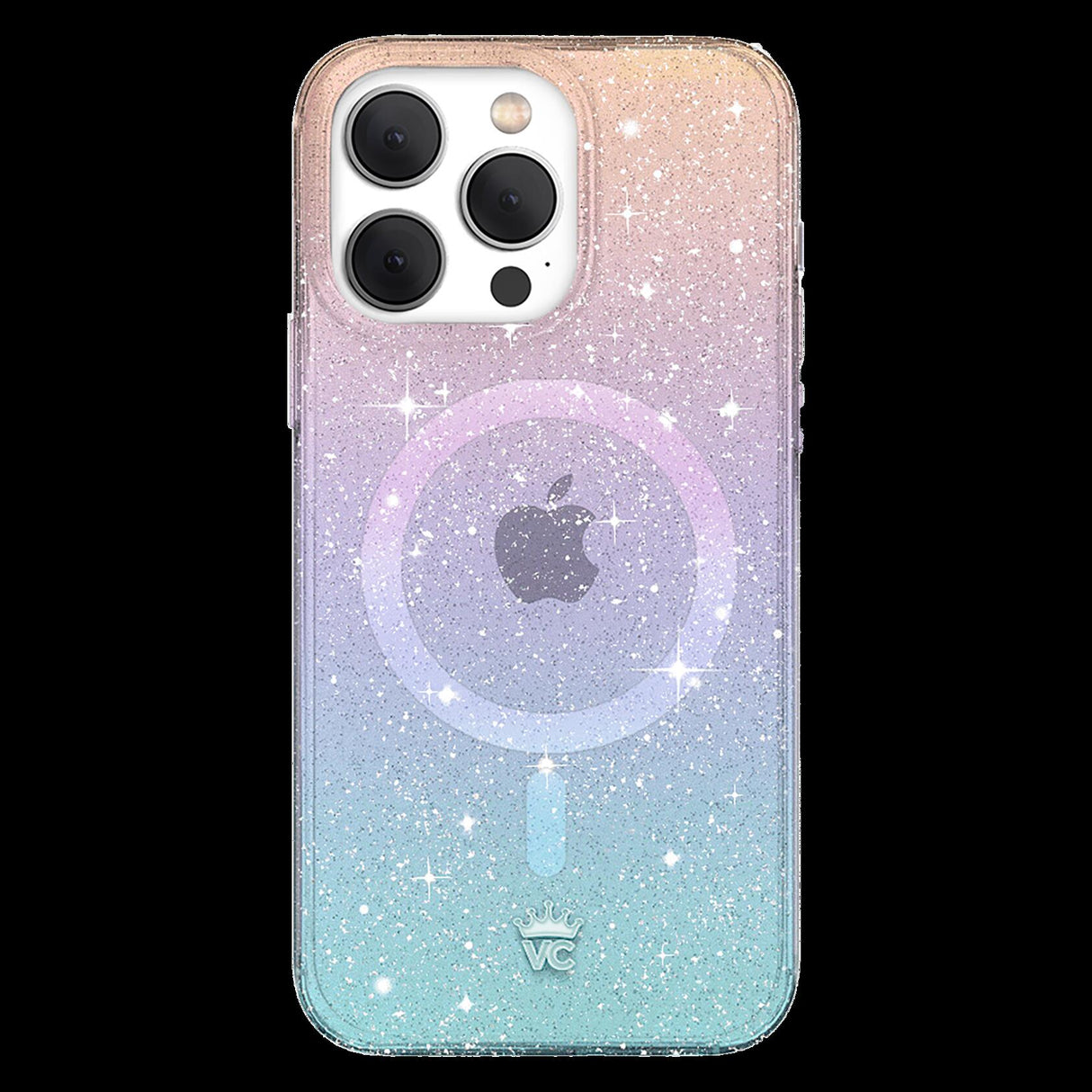 Velvet Caviar - Magsafe Case For Apple Iphone 15 Pro Max - Ombre Stardust Glitter