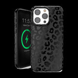 Velvet Caviar - Magsafe Case For Apple Iphone 15 Pro - Black Leopard