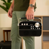 RadioShack AM/FM 2-Band Vintage Radio with Bluetooth Function and USB/TF ports 1202265