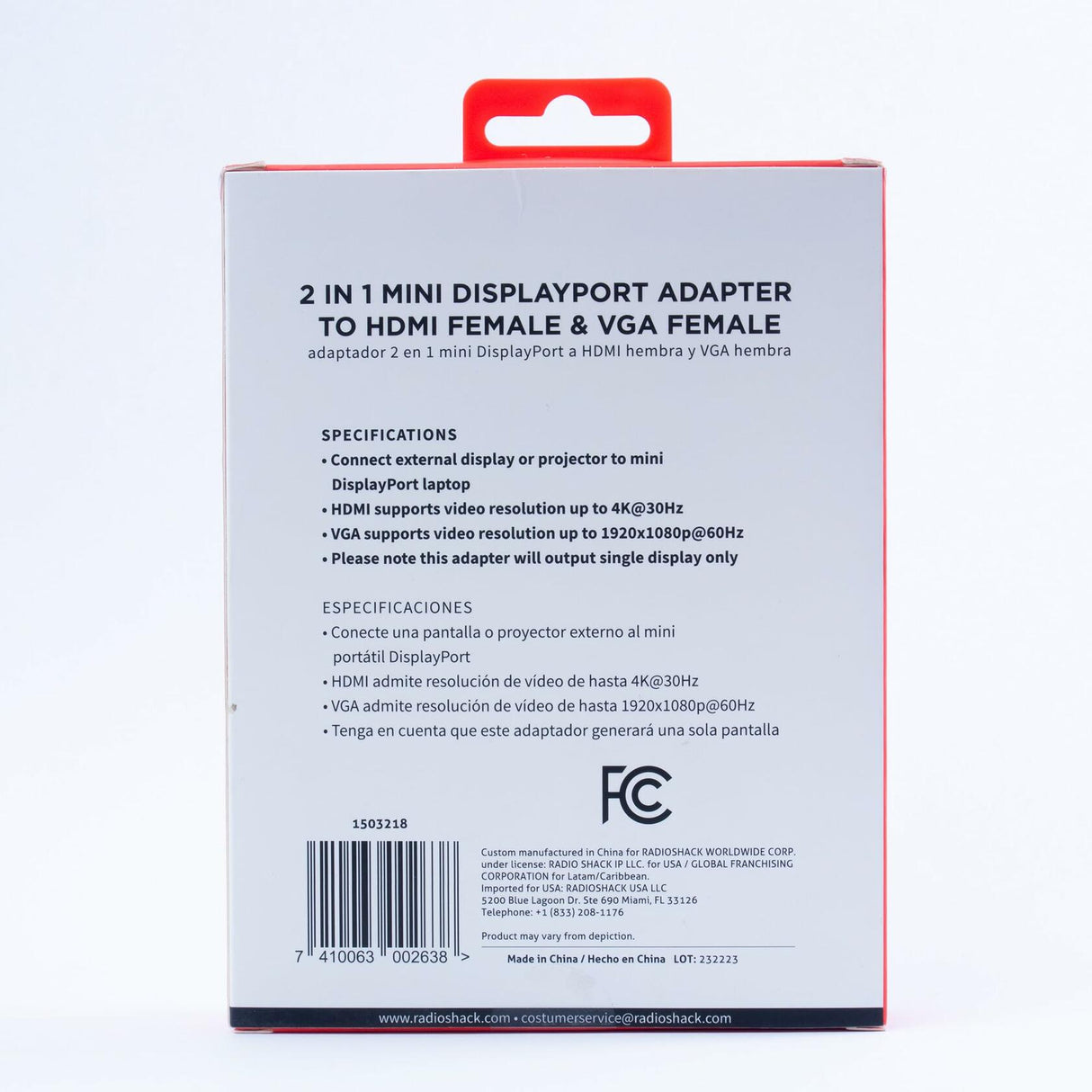 RadioShack 2-in-1 Video Adapter 1503218