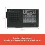 RadioShack Portable Multi-Band Radio with Weather Band 1202271