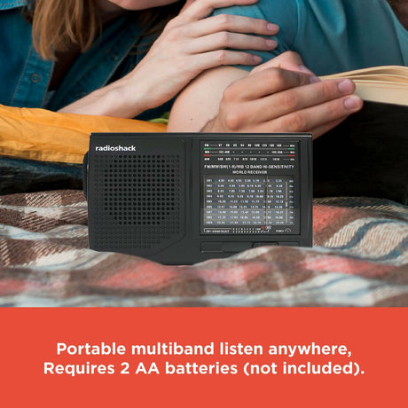 RadioShack Portable Multi-Band Radio with Weather Band 1202271