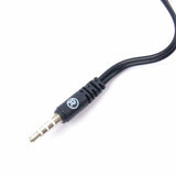 RadioShack 3.5mm Male to 2 Female Connectors Cable 1503292