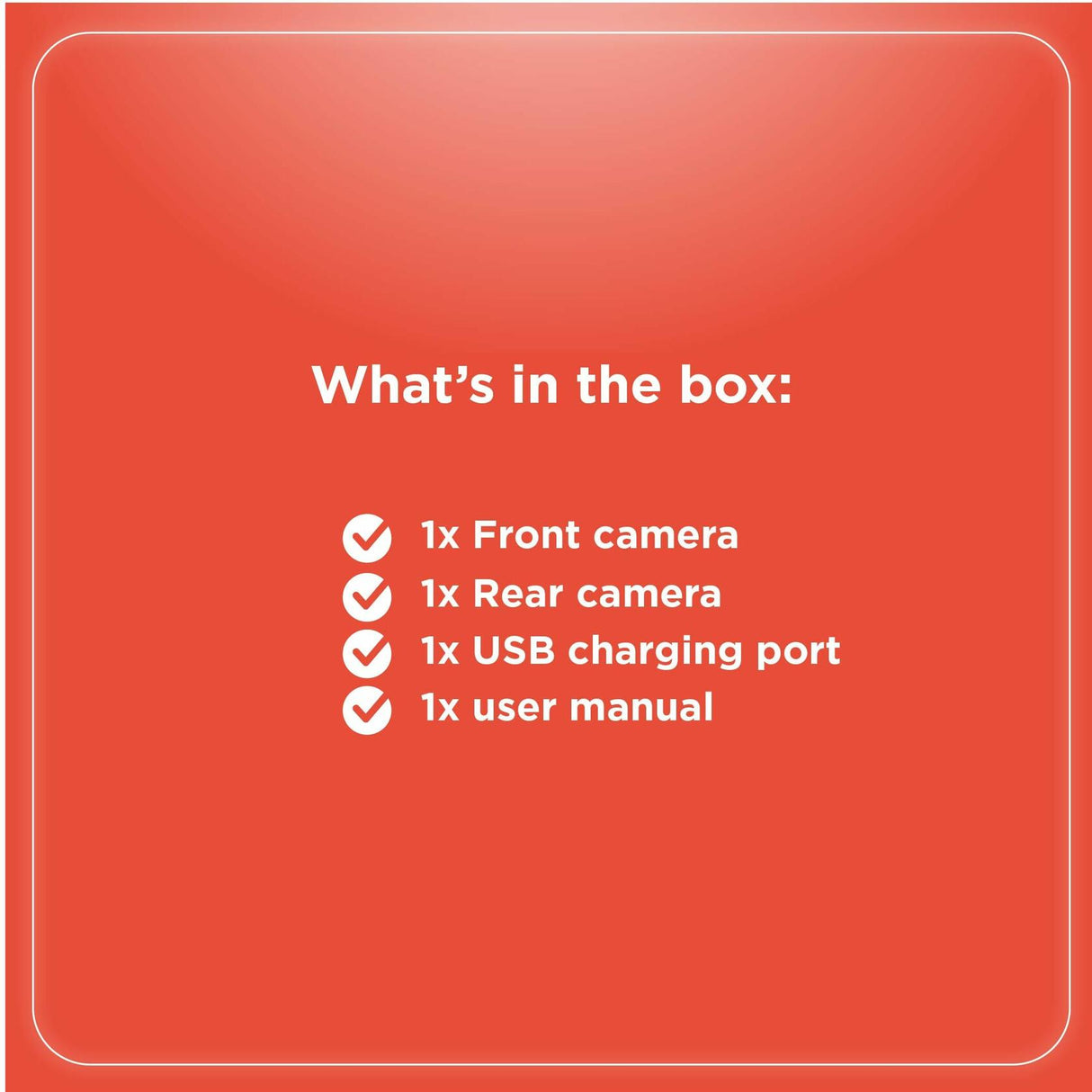 RadioShack Dash Camera with Dual Lens for Cars 1606037
