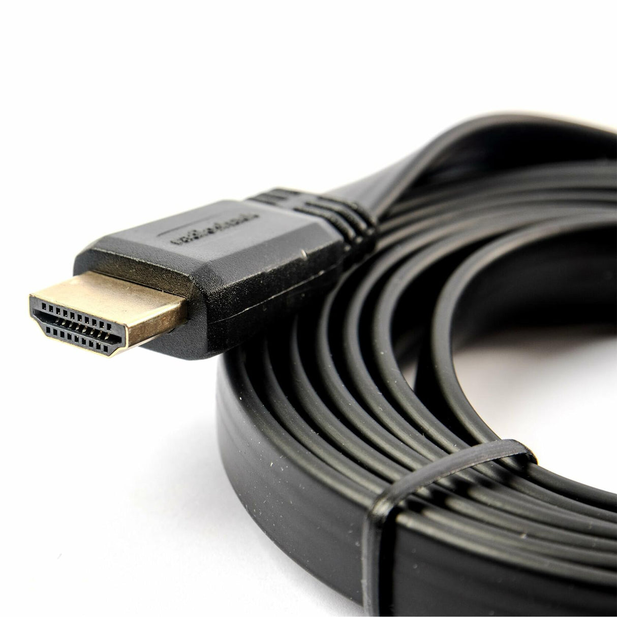 RadioShack HDMI 2.0 4K Flat Cable with Ethernet Male to Male - 1.8m 6 Feet