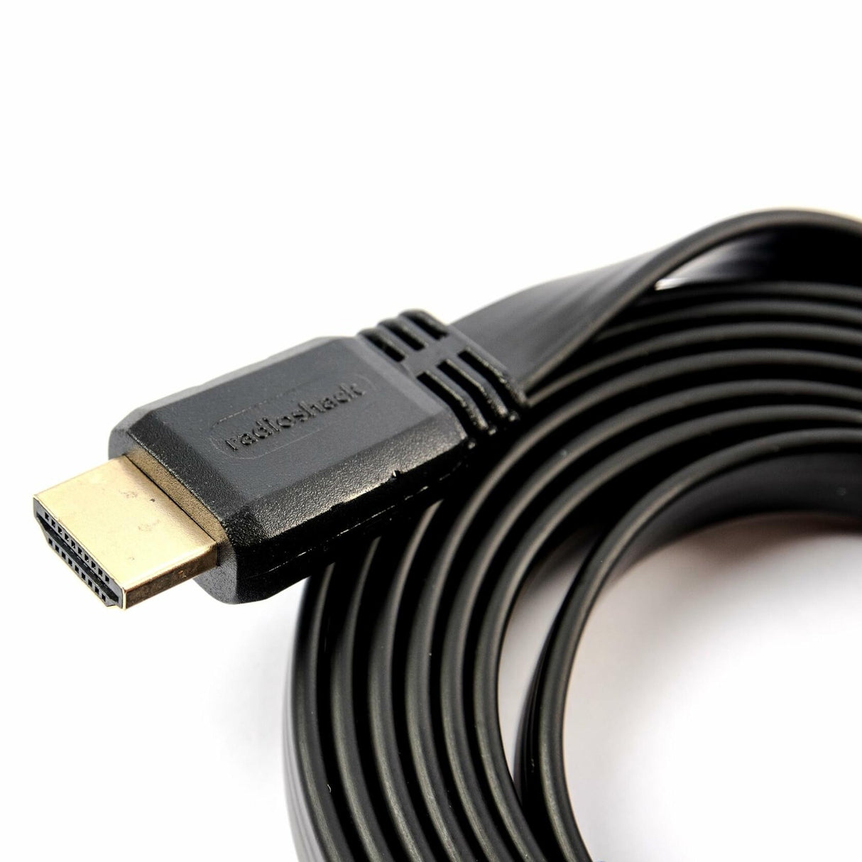 RadioShack HDMI 2.0 4K Flat Cable with Ethernet Male to Male - 1.8m 6 Feet