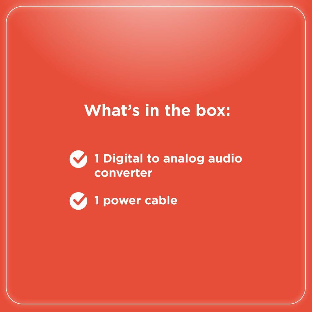 RadioShack Digital to Analog Audio Converter 1503291