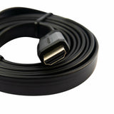 RadioShack HDMI 2.0 4K Flat Cable with Ethernet Male to Male - 2.7m 1503272 9 Feet