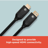RadioShack HDMI 2 0 High Speed 4K60 Round Cable 3FT 1503298