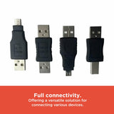 RadioShack 6-in-1 USB 2.0 Adapter Kit 2605050 6 Feet