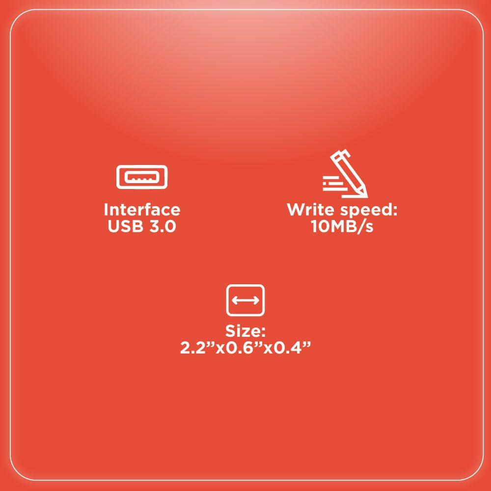 RadioShack USB 3.0 Flash Drive 128 GB 4401192