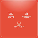 RadioShack USB 3.0 Flash Drive 128 GB 4401192