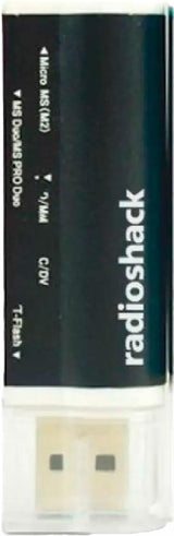 RadioShack Card Reader for PC 2733315 USB 2.0