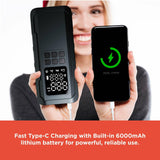 RadioShack Smart Electric Tire Pump with Light & Rechargeable Battery 2309280