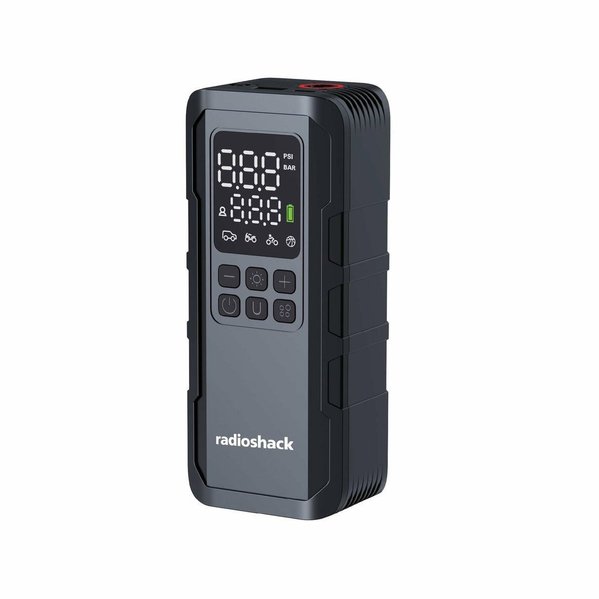 RadioShack Smart Electric Tire Pump with Light & Rechargeable Battery 2309280