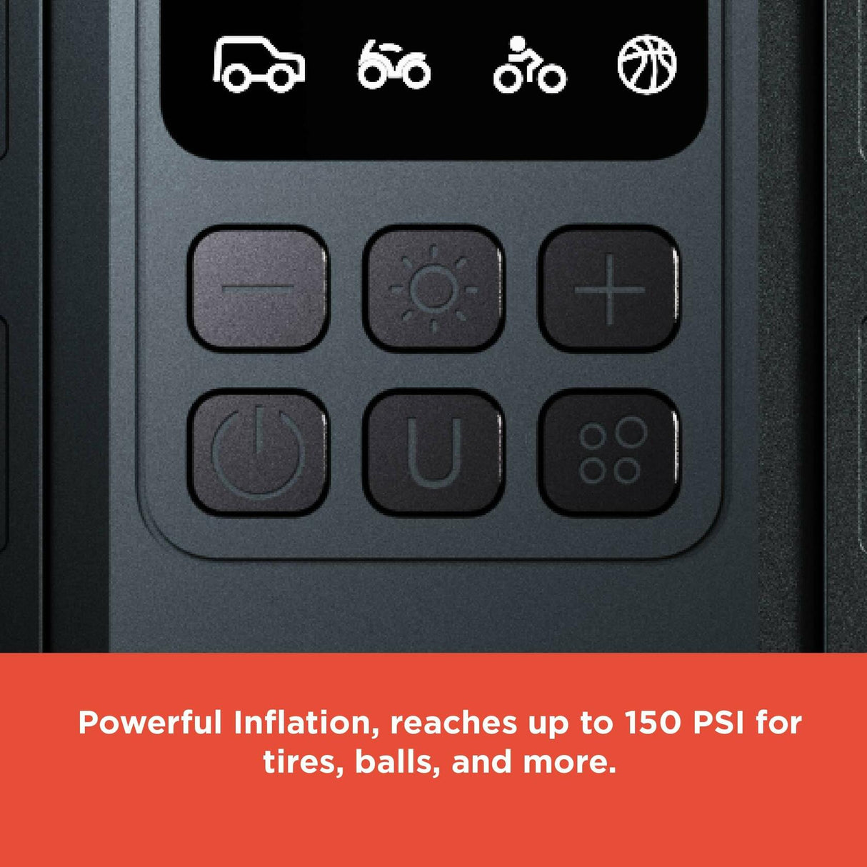 RadioShack Smart Electric Tire Pump with Light & Rechargeable Battery 2309280