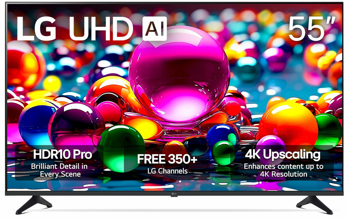 LG 55UA7700P 55 inch Class UA77 Series LED AI 4K Smart webOS TV (2025)