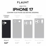 Flaunt - Square MagSafe Case for Apple iPhone 17 - Blonde Tortoise Shell