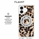 Flaunt - Square MagSafe Case for Apple iPhone 17 - Blonde Tortoise Shell
