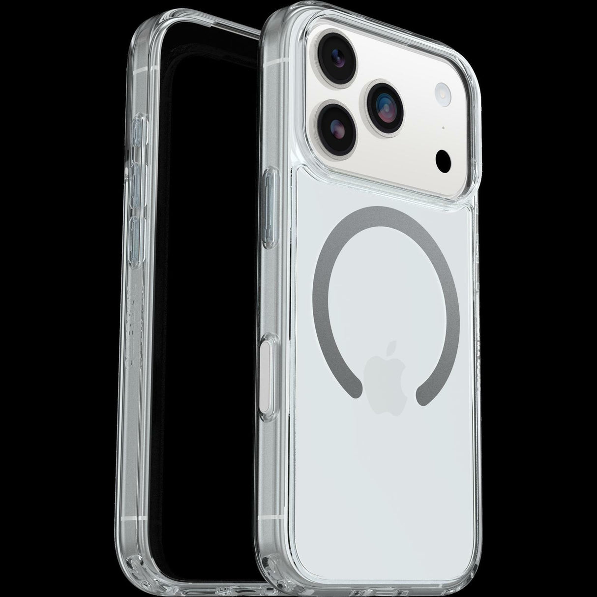 OtterBox - Symmetry Clear MagSafe Case with Camera Control for Apple iPhone 17 Pro - Clear