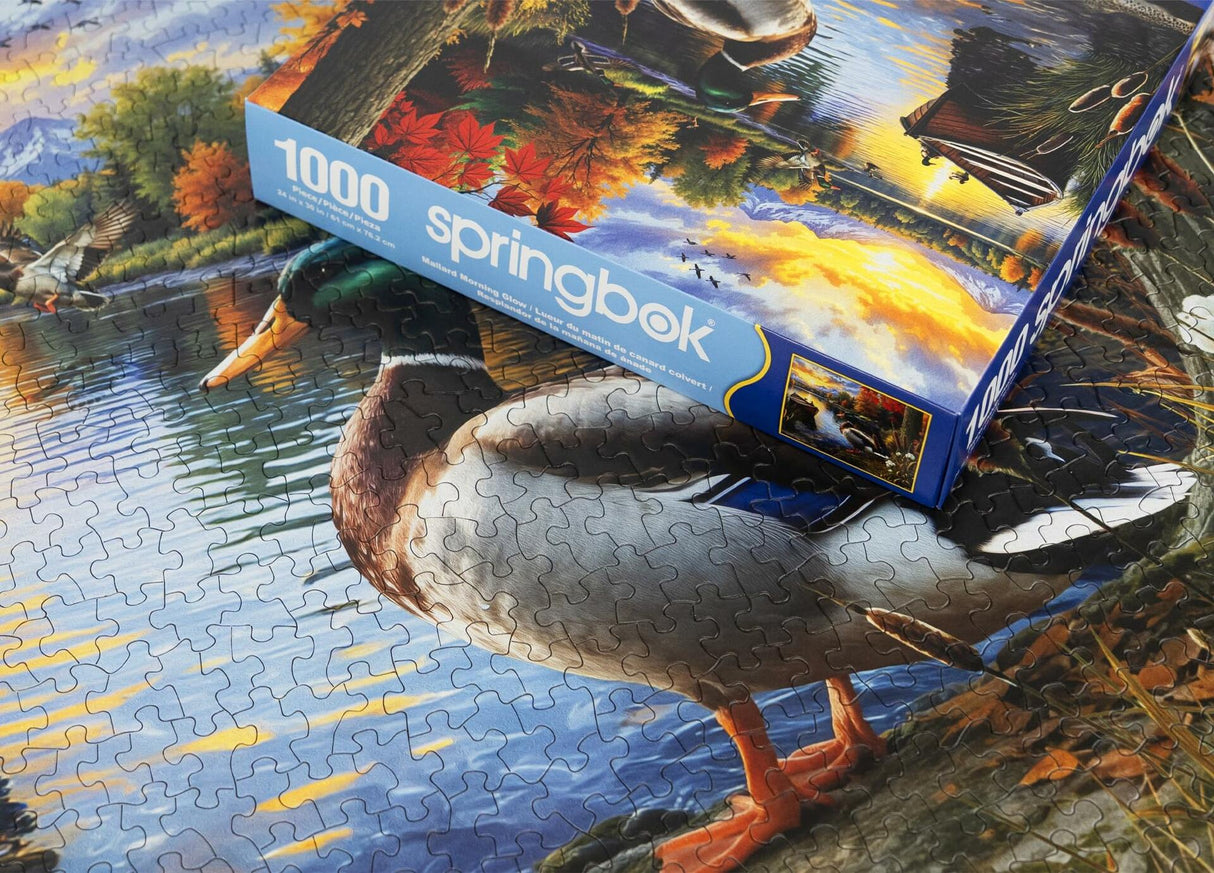 Springbok Mallard Morning Glow Limited Release 1000Pc