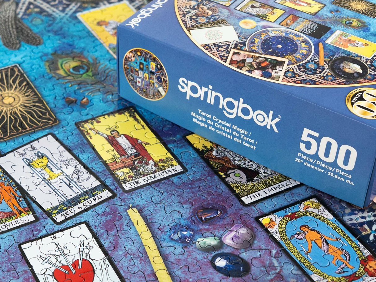 Springbok Tarot Crystal Magic 500Pc Rd