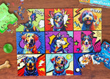 Springbok Pop Art Pups Limited Release 1000Pc