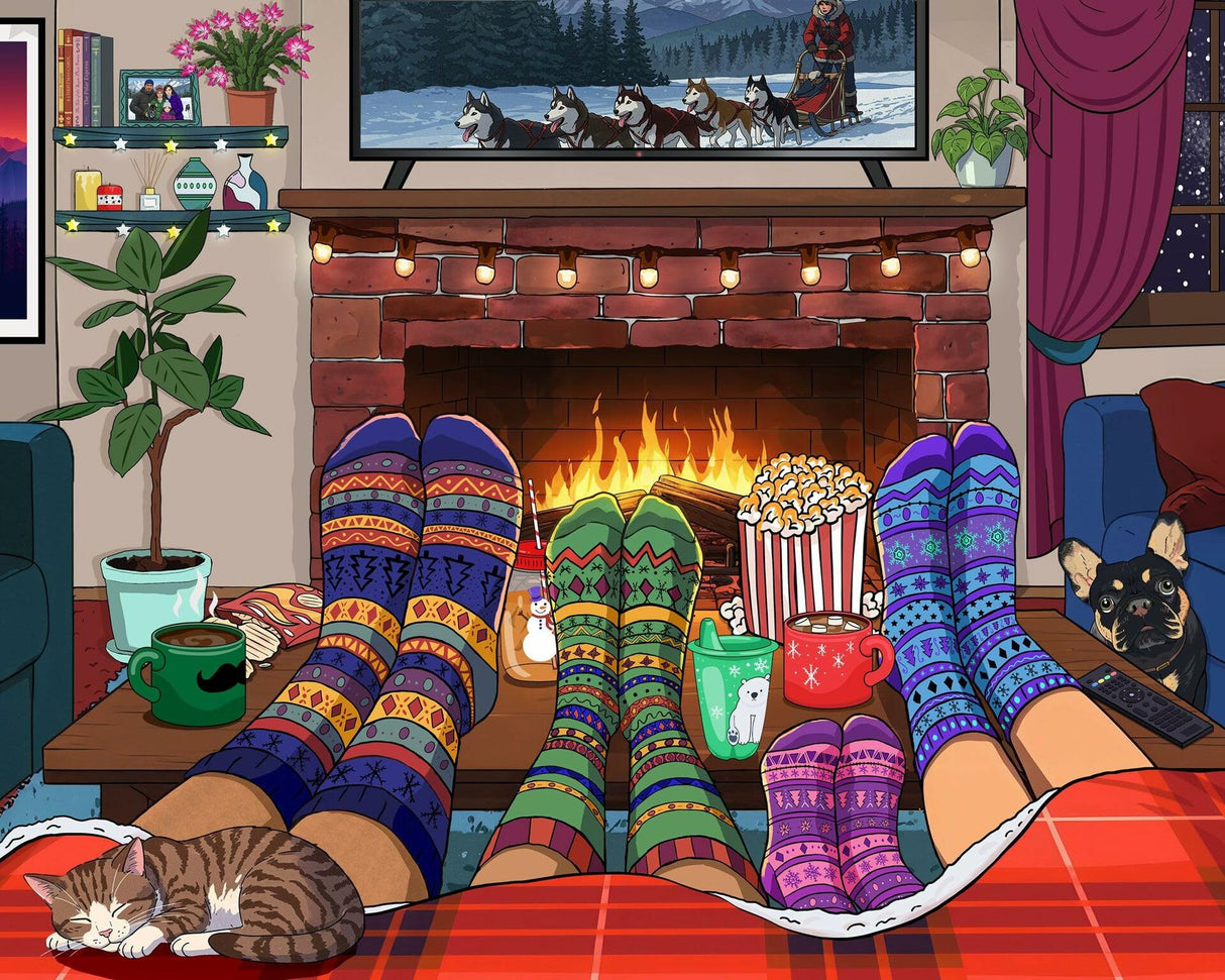 Springbok Snuggle Season Limited Release 500Pc