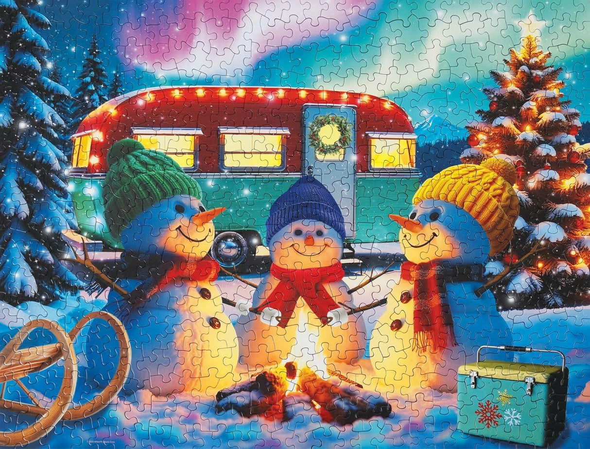 Springbok Christmas Camper 500Pc