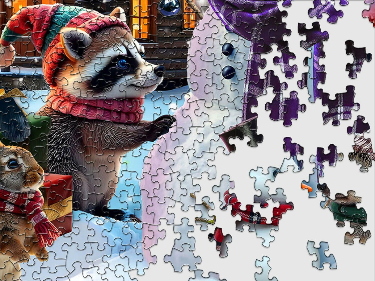 Springbok Christmas Critters 500Pc