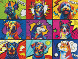Springbok Pop Art Pups Limited Release 1000Pc