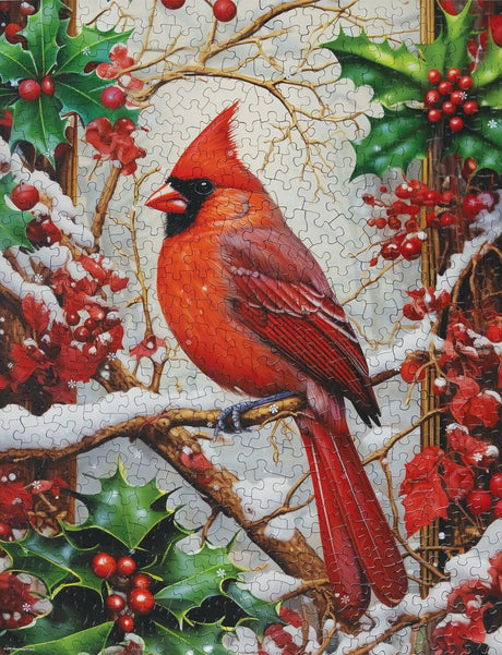 Springbok Cardinal Carols 500 Piece Puzzle - image 7