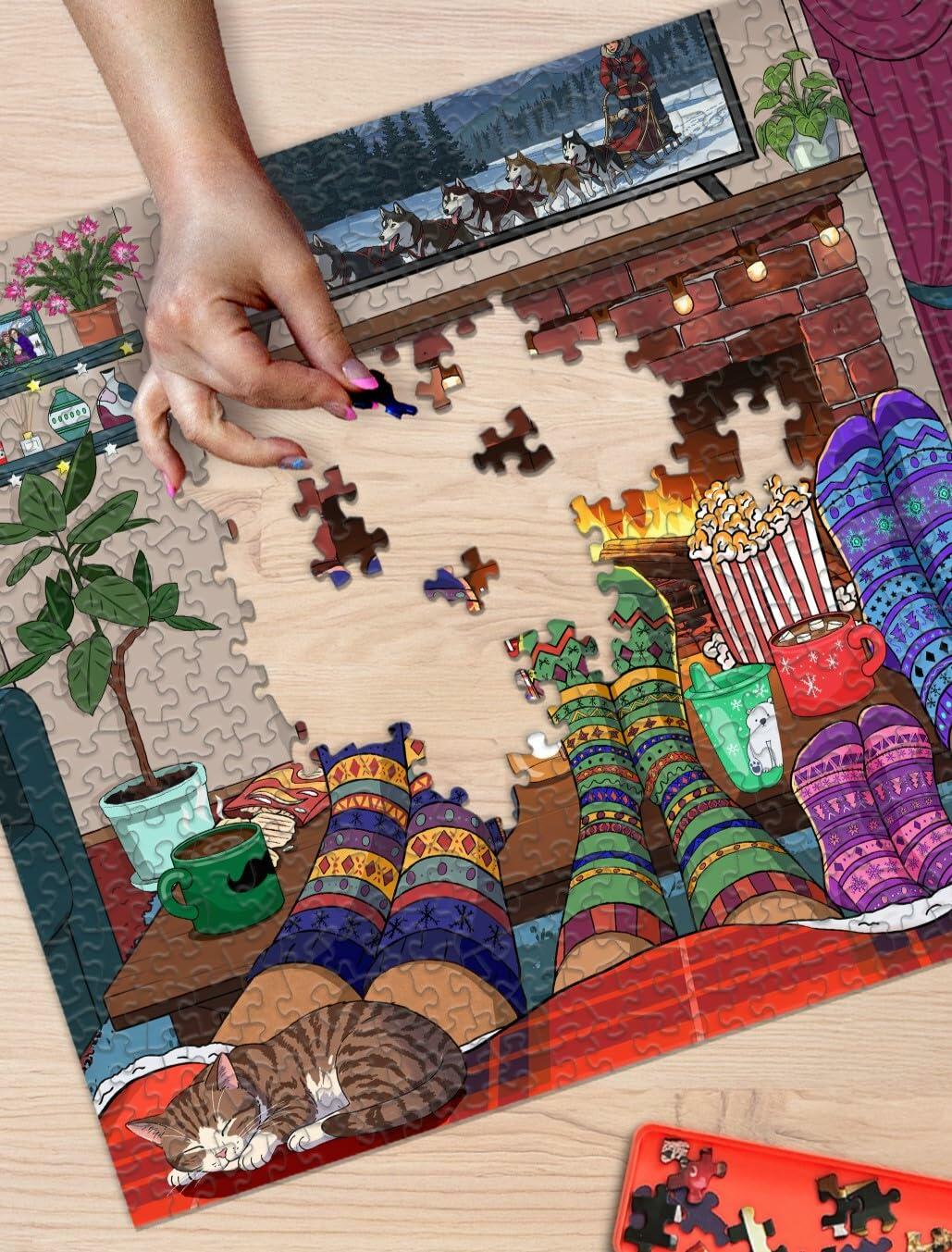 Springbok Snuggle Season Limited Release 500Pc