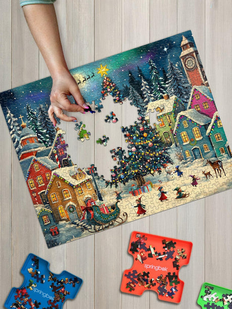 Springbok Festive Christmas Village 500 Piece Puzzle - image 7