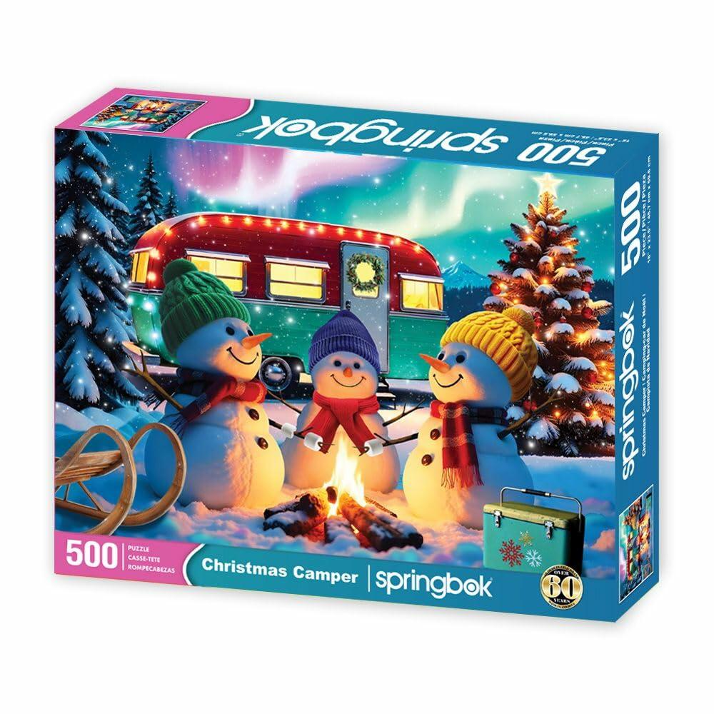 Springbok Christmas Camper 500Pc