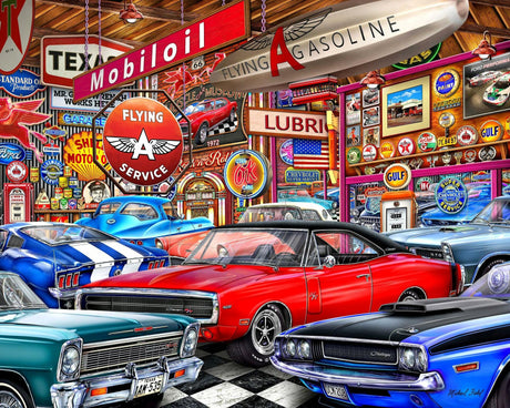 Springbok Muscle Car Museum 1000Pc